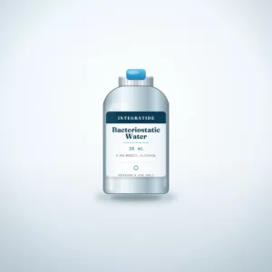 Integratide bacteriostatic water vial
