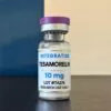 Integratide Tesamorelin 10 mg research peptide vial, lot TA276, labelled research use only